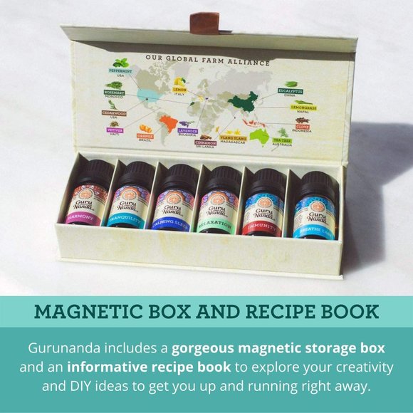 Guru Nanda - 6 Essential Oil Blends Set - Picture 5 of 8